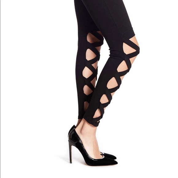 HP! Criss cross open front leggings - Picture 2 of 2